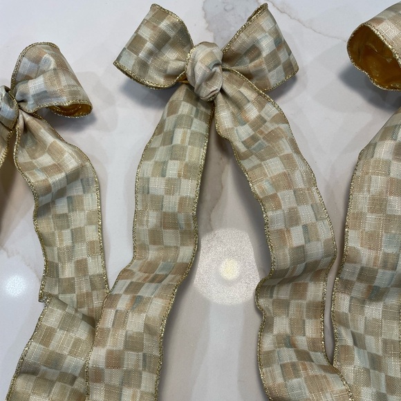 Mackenzie-Childs Parchment Check - Picture 4 of 10